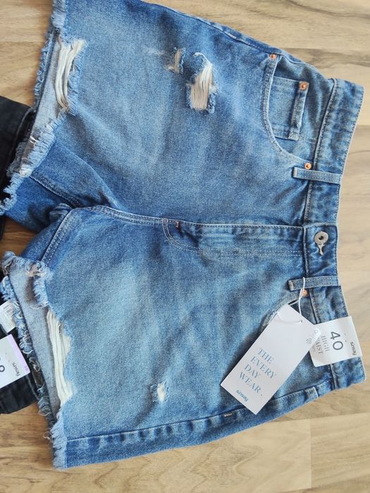 Spodenki jeans nowe 38-40