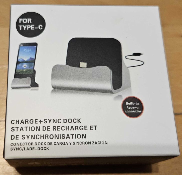 Stacja dokująca do ładowania i synchronizacji telefonu LD-01 USB-C