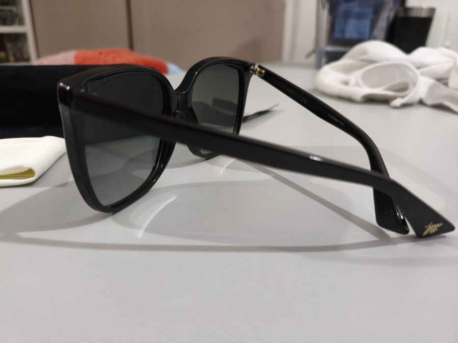 GG Cat-eye Round Acetate Subglasses