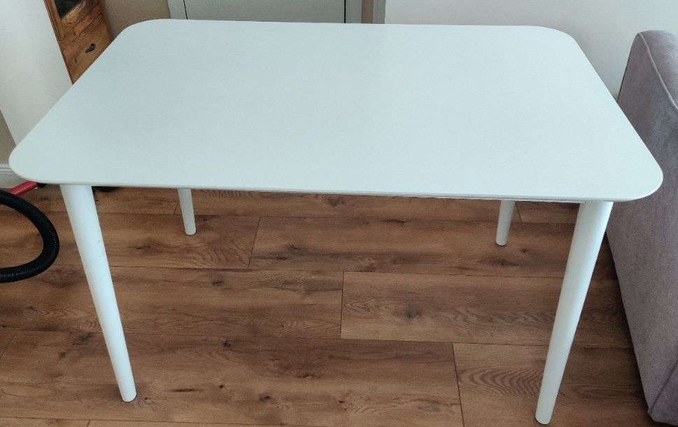Stół Jysk 120x75, biały, Gdynia Chwarzno