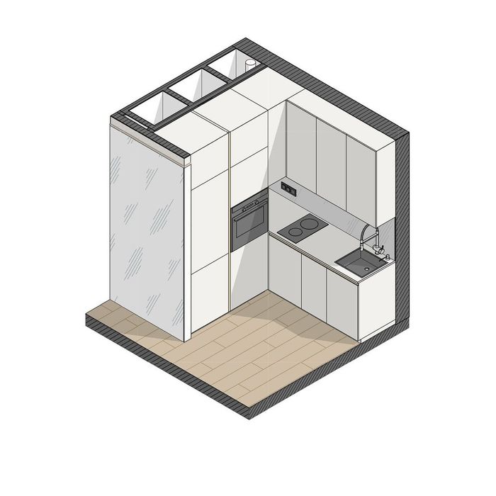 Кухні та меблі на замовлення! Виготовлення під ваші розміри.