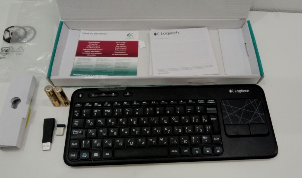 Беcпроводная клавиатура Logitech K400