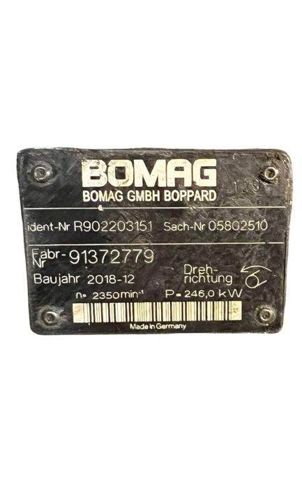 Bomag Rexroth A4VG71DA2DT2/32L Pompa Hydrauliczna do maszyn BOMAG