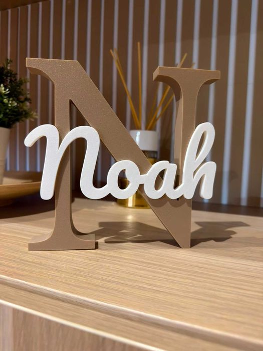 Nome Personalizado em Impressão 3D