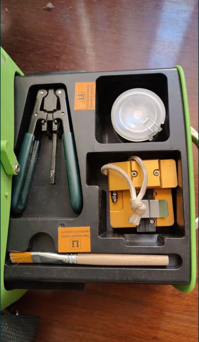 Maquina de fusão ftth