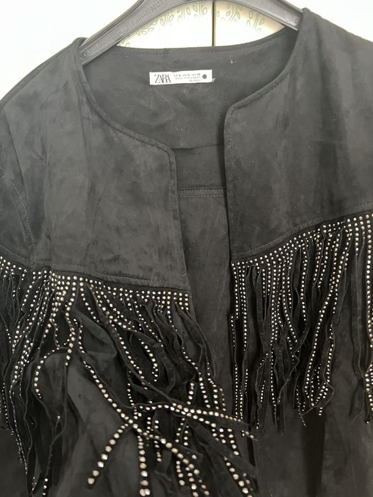 Casaco suede novo zara