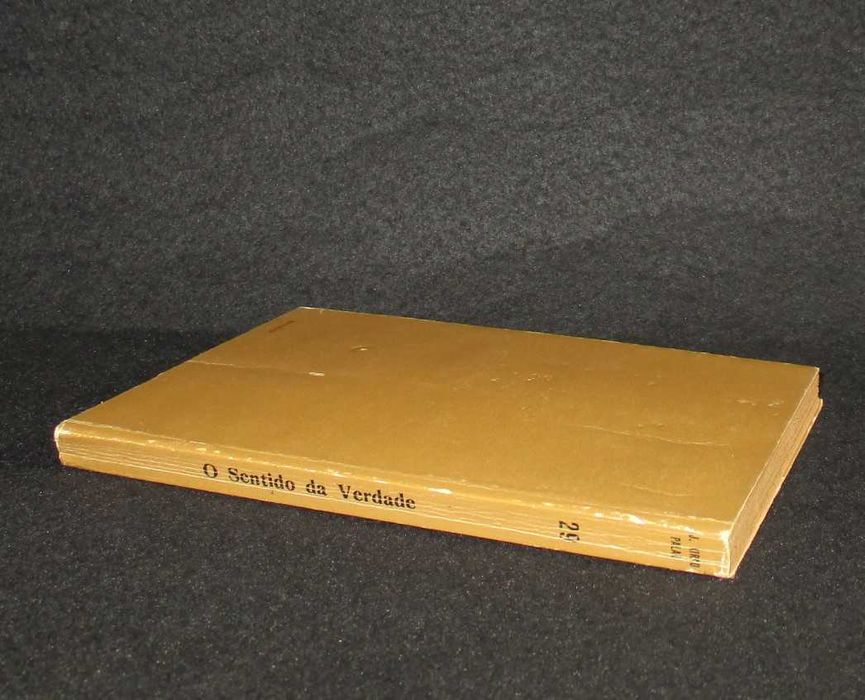 Livro O Sentido da Verdade J. Xirau Palau