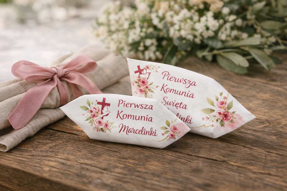 ]Krówki na Komunię personalizowane 1 kg Dostawa Gratis