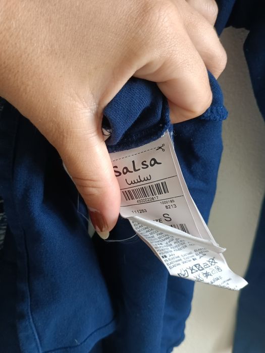 Blusa assimétrica Salsa