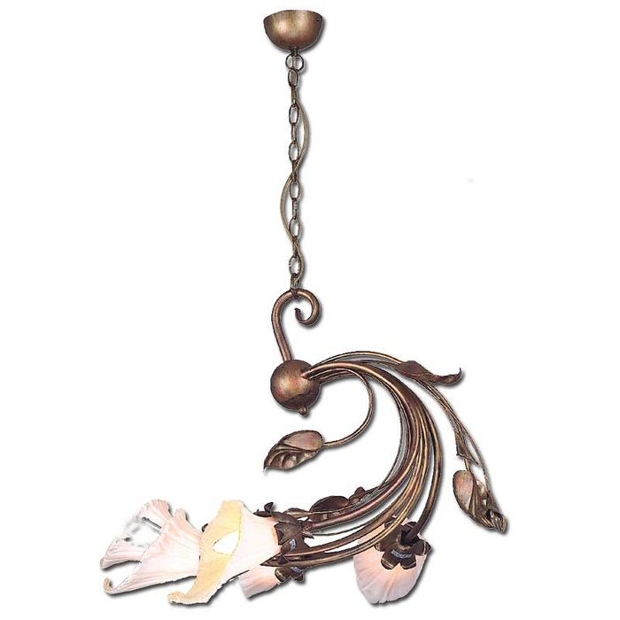 Żyrandol ELLA 5xE14 - malowany ręcznie