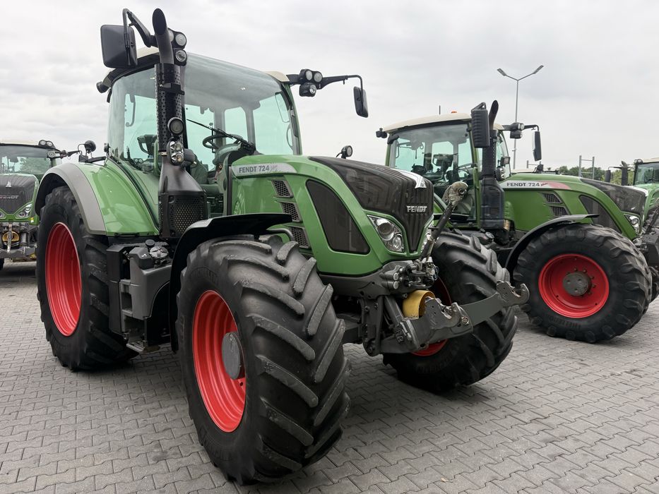 Fendt 720 s4 tuz wom tur rtk z Niemiec scr