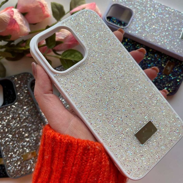Чохол чехол с камушками стразами Swarovski сваровски iPhone 16 / 17 pro Max айфон про макс