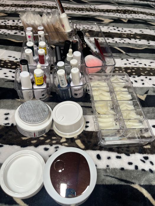 Kit Completo para Unhas de Gel – Vernizes, Géis e Acessórios