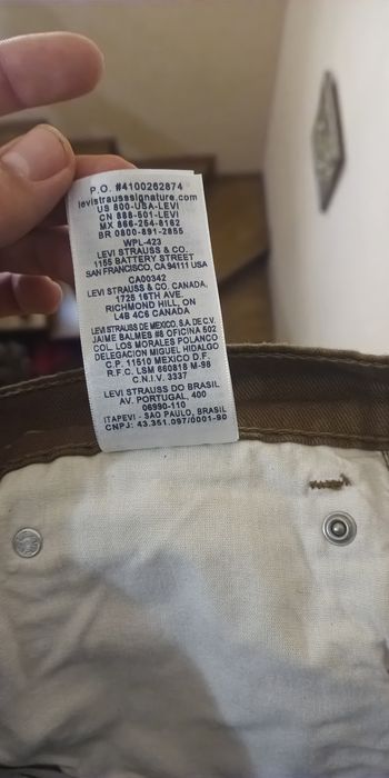 Брюки Levis denizen