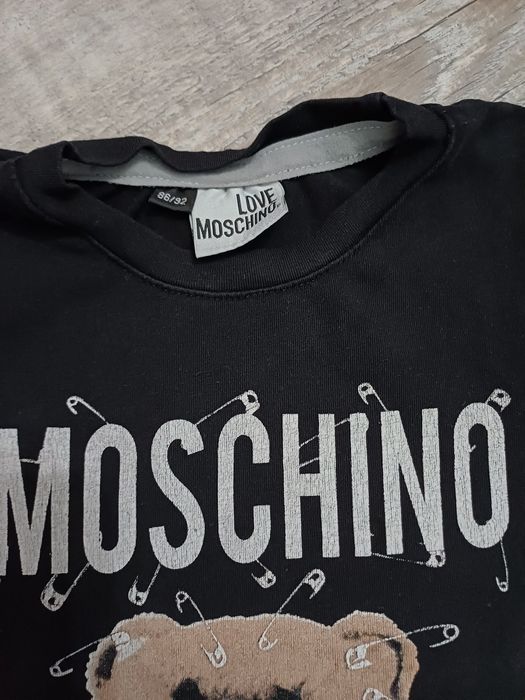 Tshirt dla dziewczynki chłopca unisex koszulka moschino 86 92