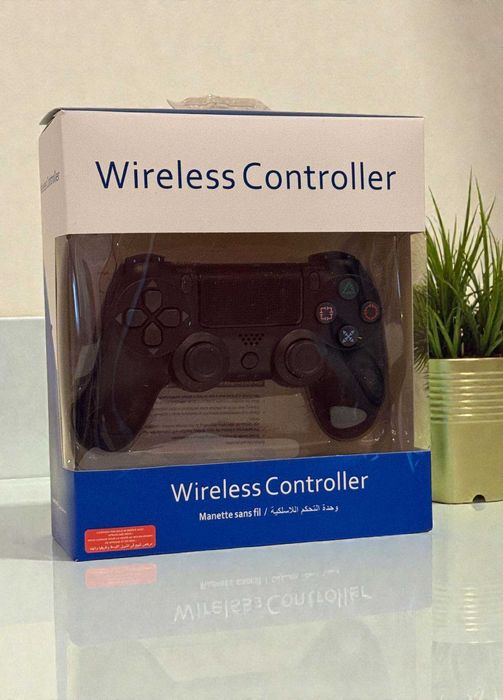 Джойстик геймпад чорний PS4 ПК ноутбук Bluetooth контролер дуал шок 4