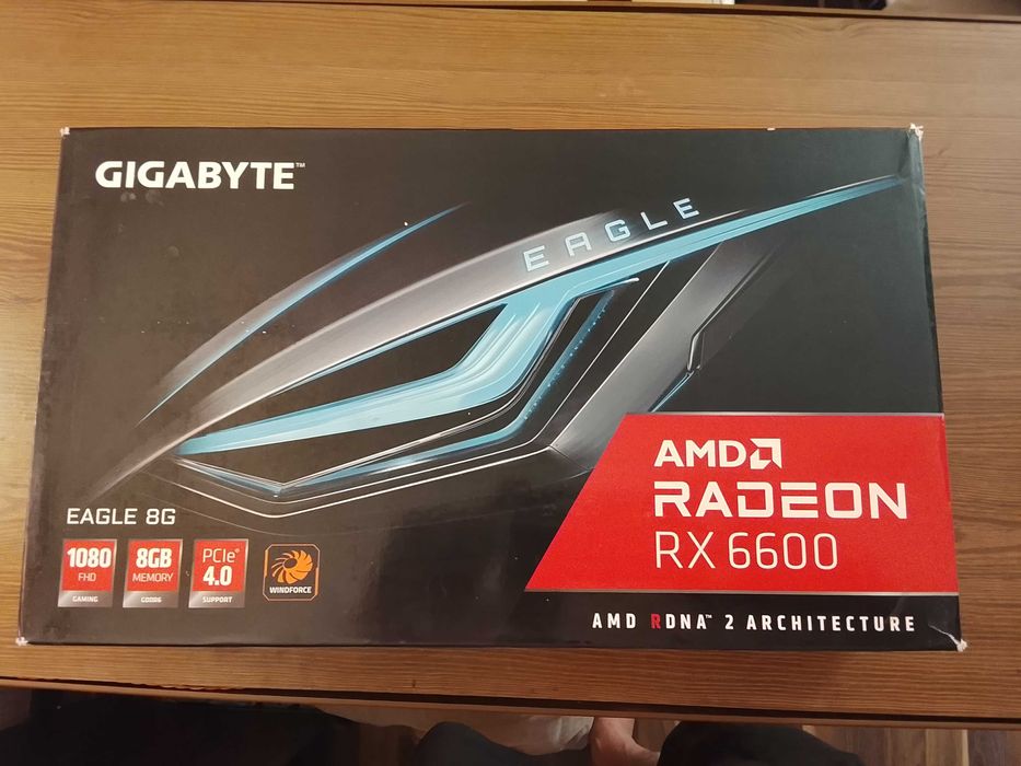 Видеокарта GIGABYTE Radeon RX 6600 EAGLE 8G.Состояние новой.СРОЧНО