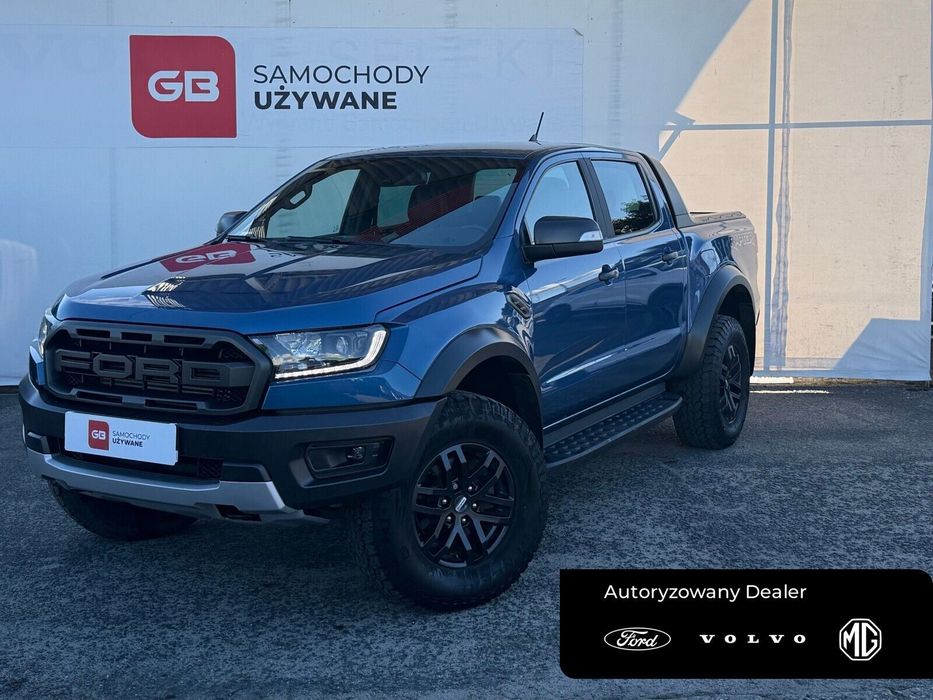 Ford Ranger Raptor 2.0 EcoBlue 213KM AT 4WD Raptor I-wszy właściciel Salon PL ASO FV23%