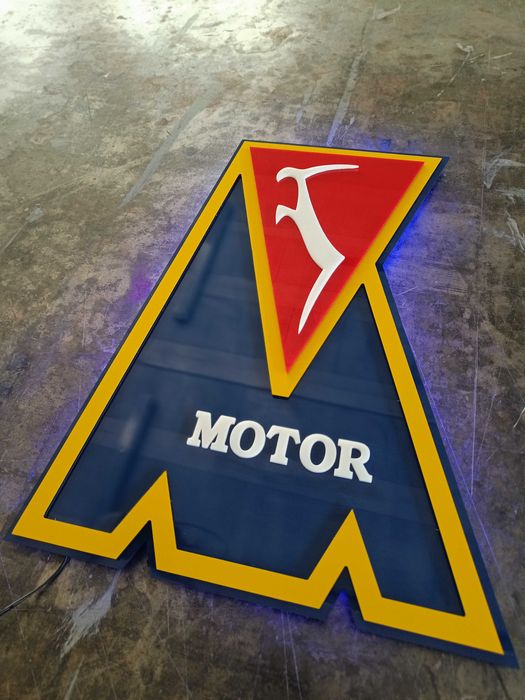 Reklama LEDON Neon Kaseton Litery 3D Baner  Szyld  Druk 3D PRUSA XL