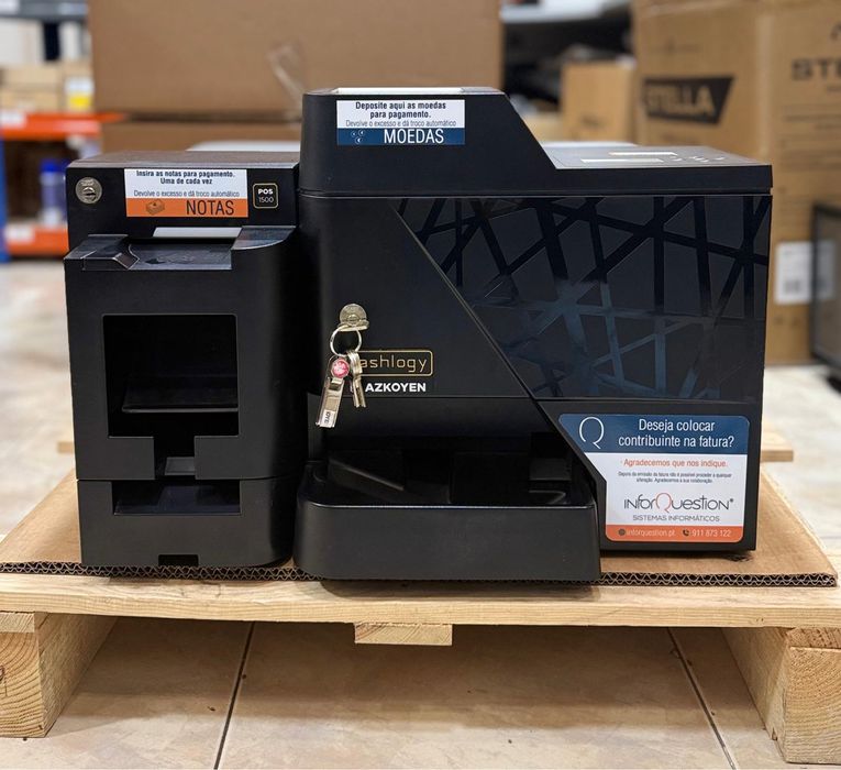 Maquina pagamento automatico cashlogy azkoyen