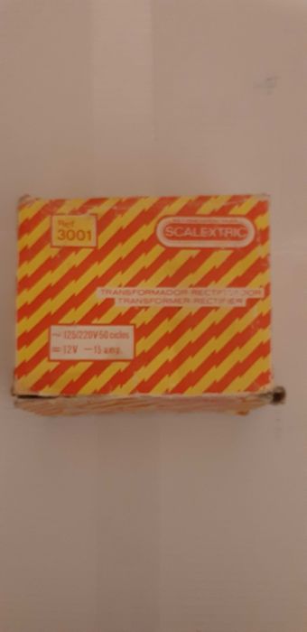 Scalextric - Transformador TR-1 , controladores , pista de ligação
