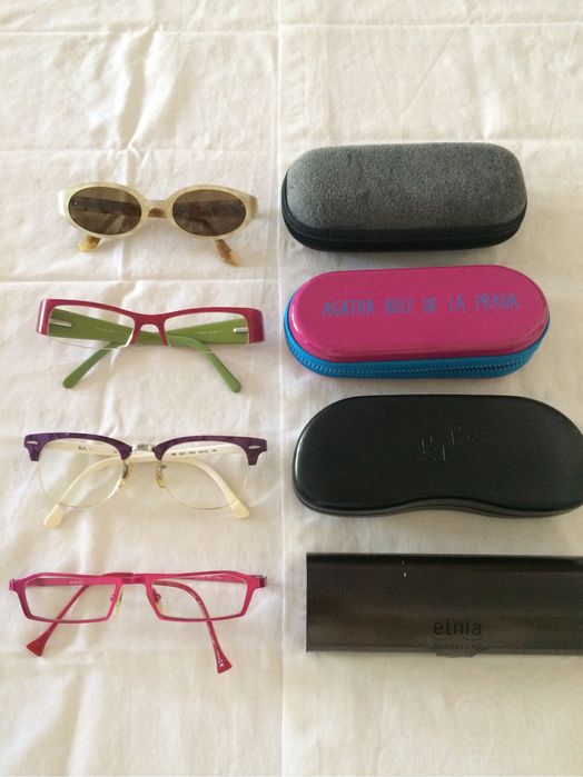 Óculos CH, CK, Agatha Ruiz, Ray Ban e Etnia
