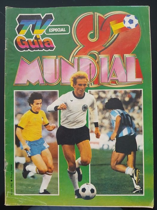 Tv Guia Mundial Espanha 1982