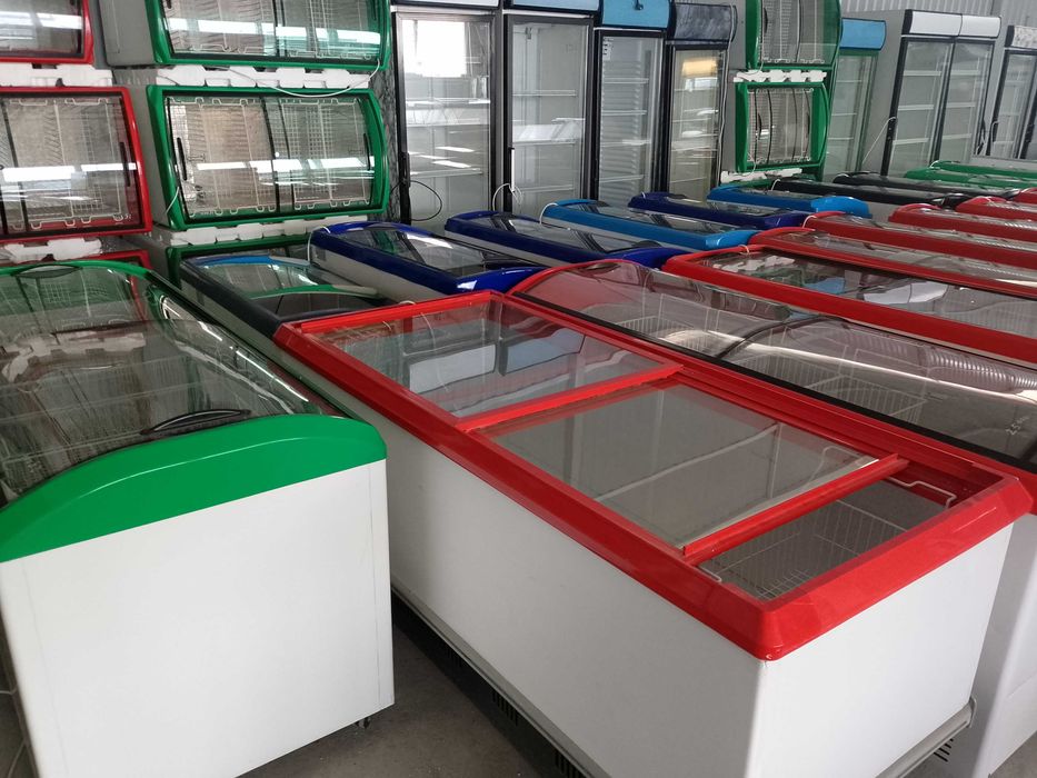 морозильный ЛАРЬ , ветрина , ВИТРИНА , шкаф . регал . морозилка Б. У.