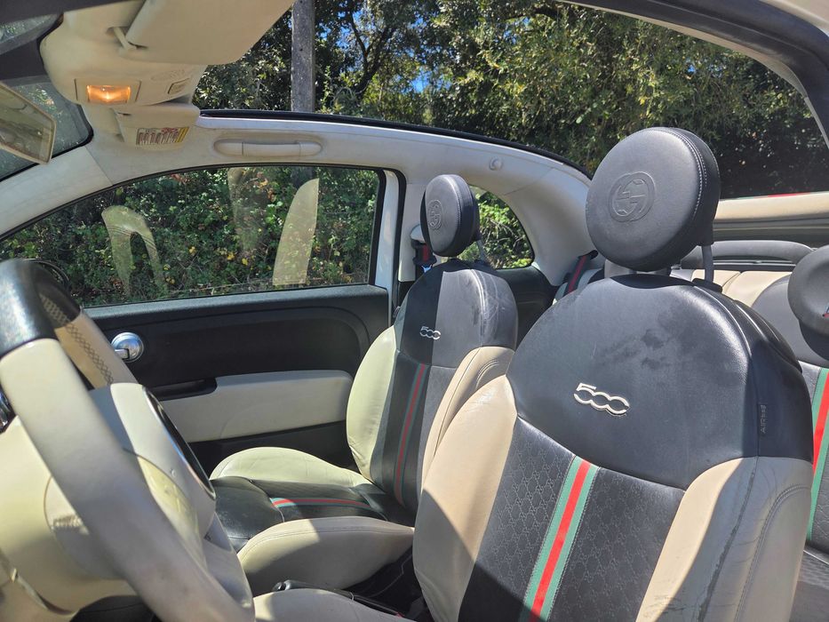 Fiat 500C Cabrio 1.2 by Gucci Edição Limitada