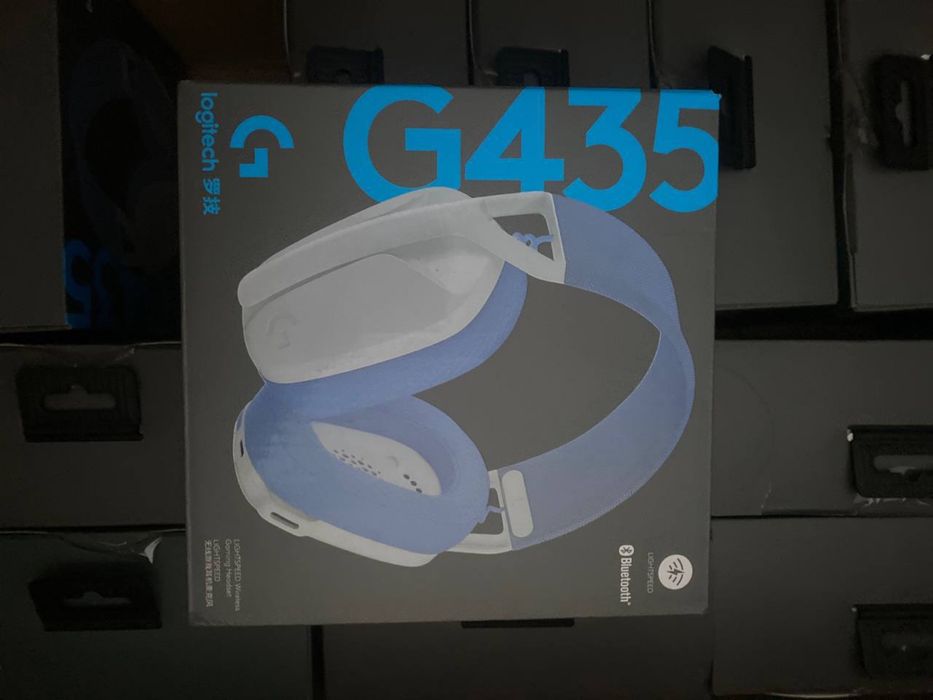 Навушники з мікрофоном Logitech G435 LIGHTSPEED White (981-001074)