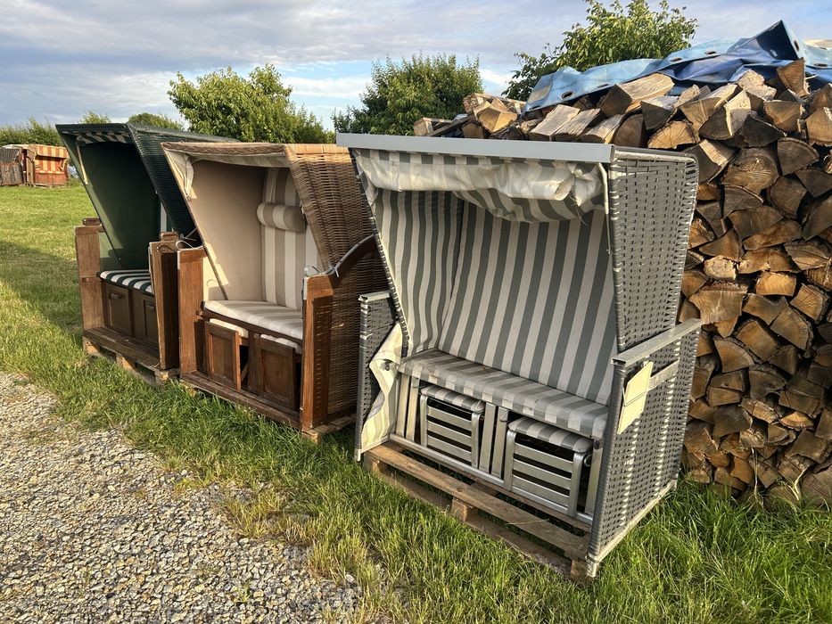 ładny kosz plażowy