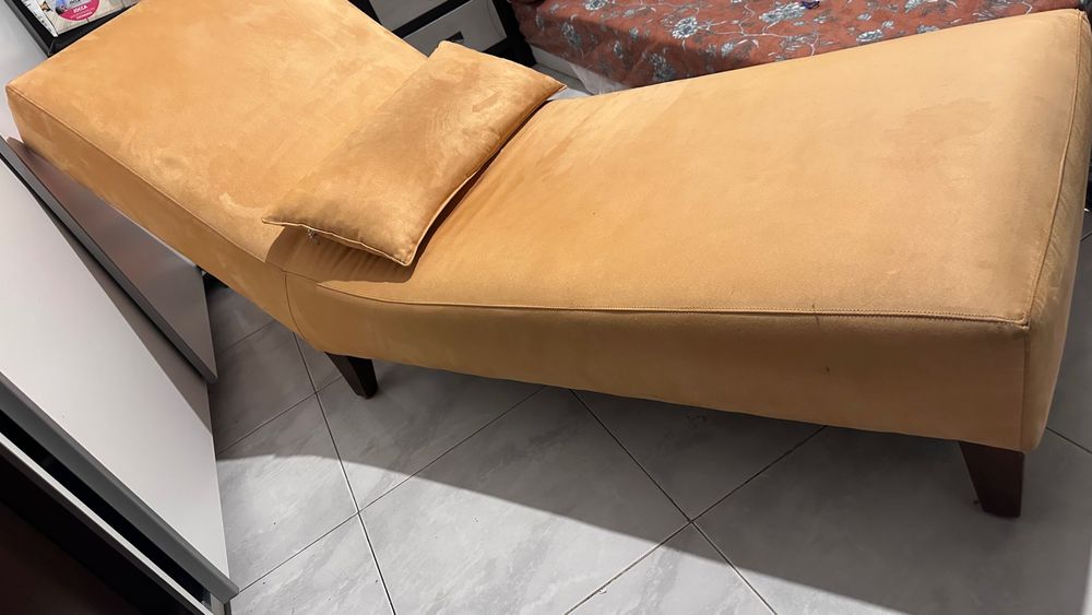 Sofá longue Chaise divã novo