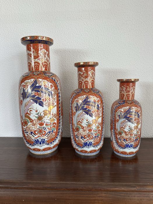 Conjunto de 3 Vasos Vista Alegre “Samurai” – Porcelana Portuguesa