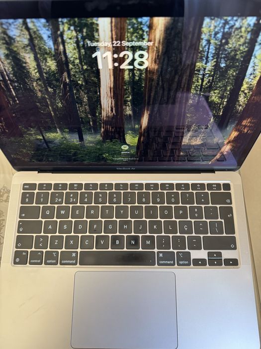 MacBook Air M1 - Ecrã com vazamento de luz + câmera off (Valor Final)