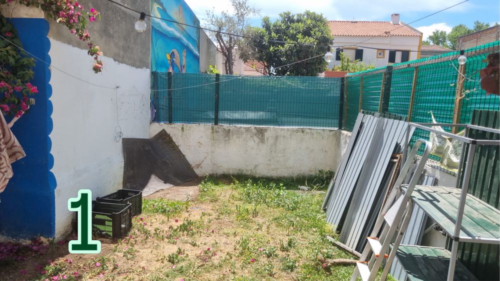 Módulo pré-fabricado - estúdio de jardim