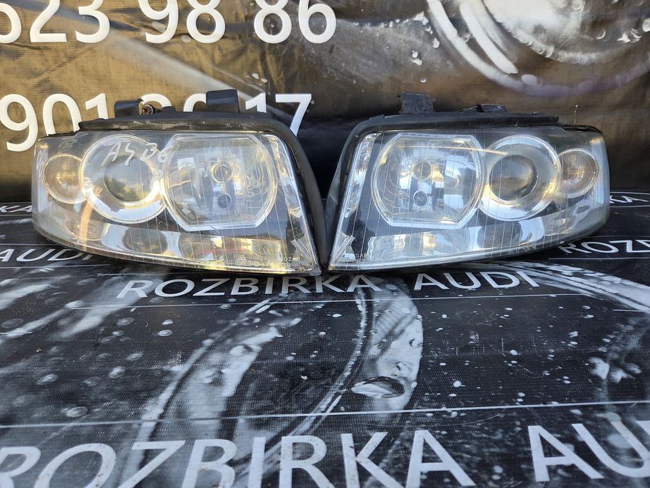 Фари ауді а4б6 галоген