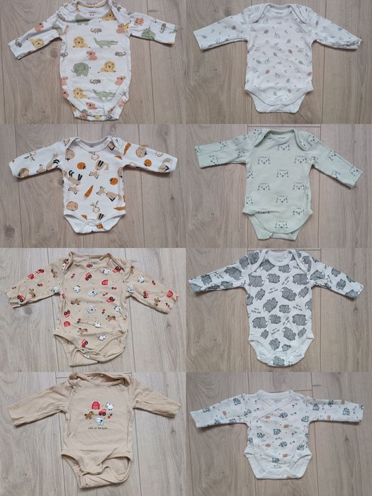 Body na długi rękaw dla chłopca  8 sztuk