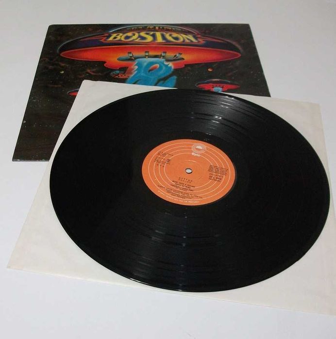 3 DISCOS Boston LP + Don't Look Back LP + Amanda single - vinil - rock