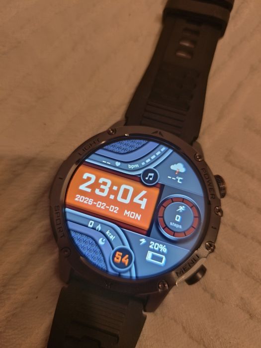 Smartwatch Militar AK87 "Sport" (Lanterna LED) – Para Troca