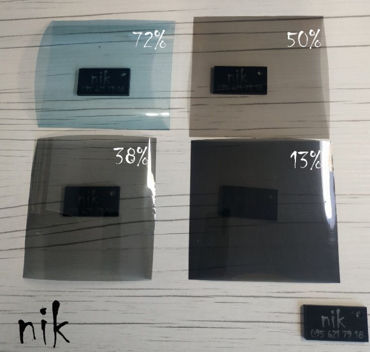 152*100 Нано-керамічна плівка тонувальна, Рулон 5-72% світлопрон.