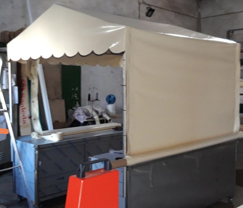 Stand Inox Desmontável Street Food