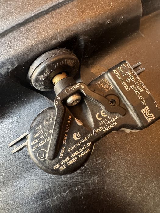 Czujniki tpms jeep grand cherokee