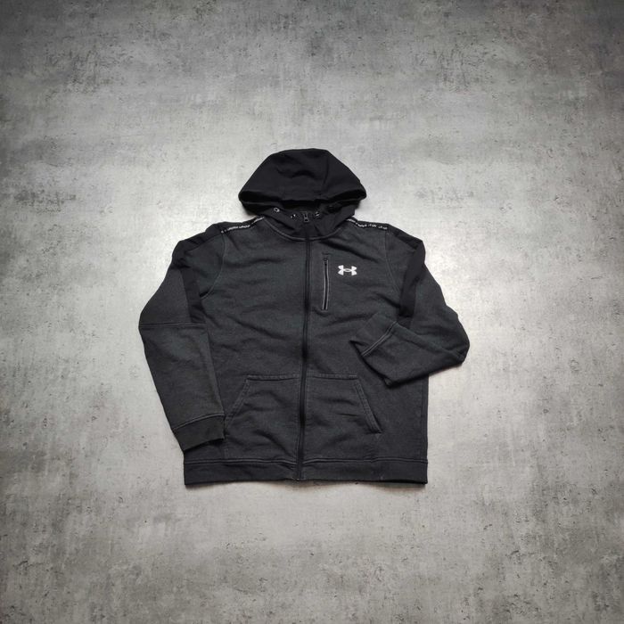 MĘSKA Bluza Rozpinana Sport Gym Active Kieszonka Under Armour Heat