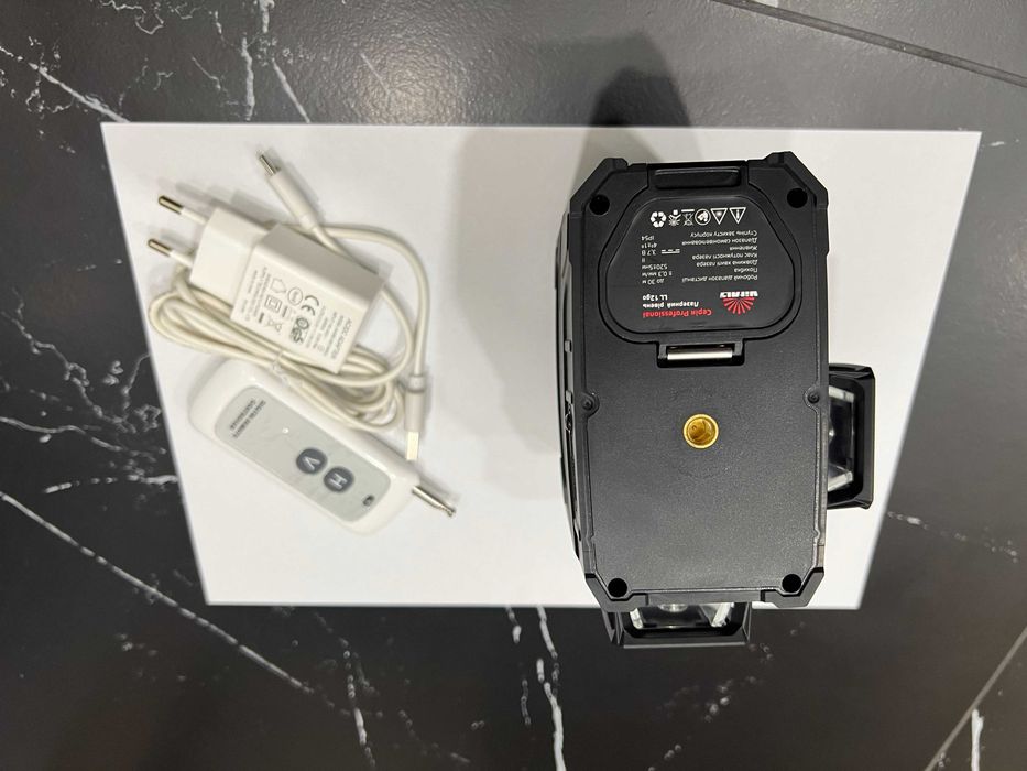Лазерний рівень нівелір будівельний Vitals Professional LL 12go