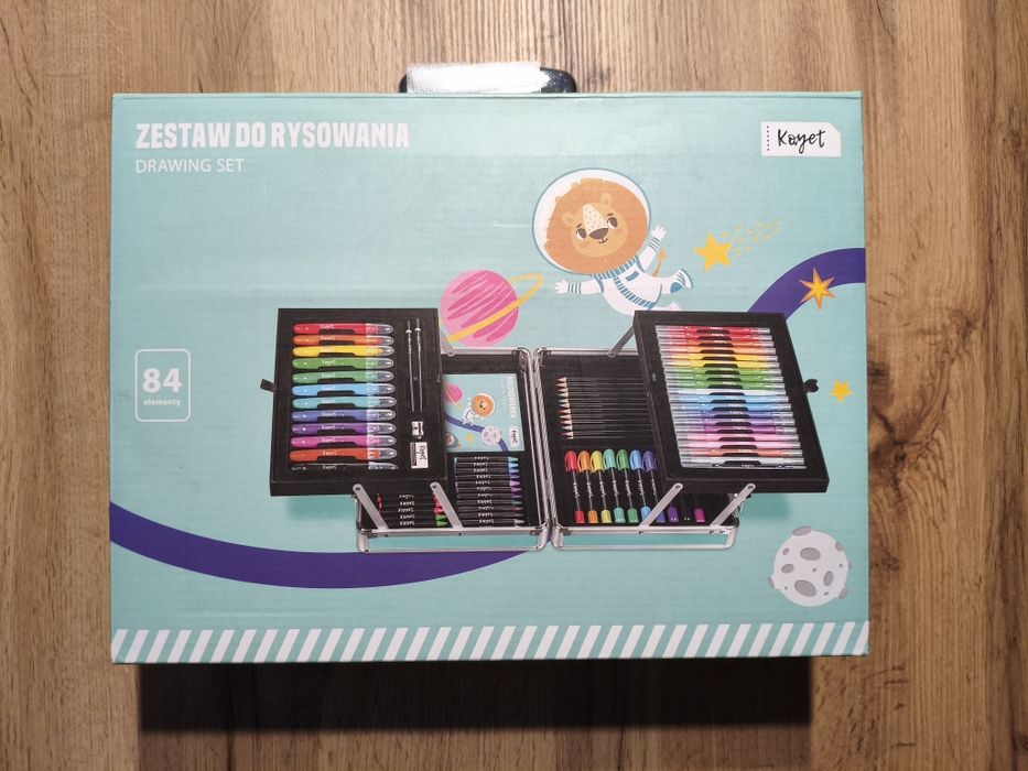 Zestaw do Rysowania 84 Elementy Kayet Walizka