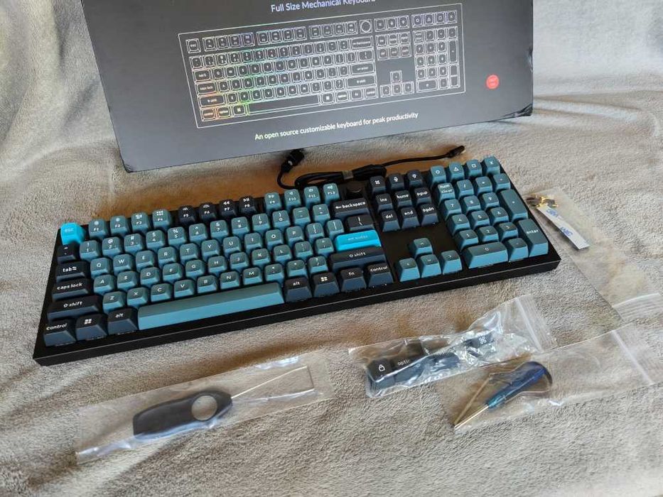 Klawiatura Keychron Q6 Pro z potencjometrem, switch Pro Banana