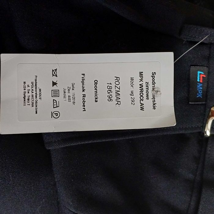 eleganckie spodnie męskie sylwester studniówka XL