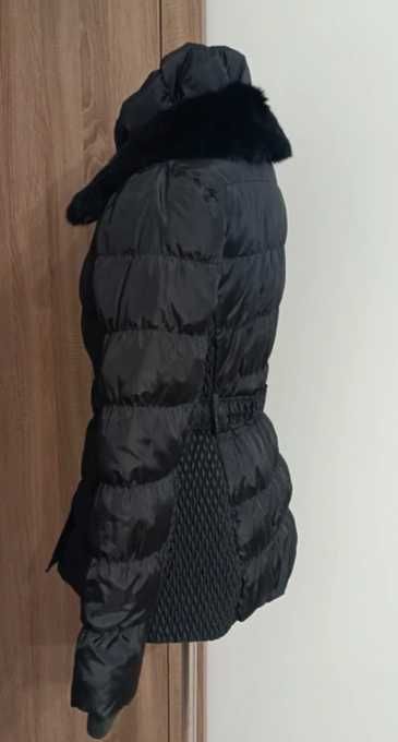 Kurtka damska puchowa 40 % piór pikowana ze stójką  M 38