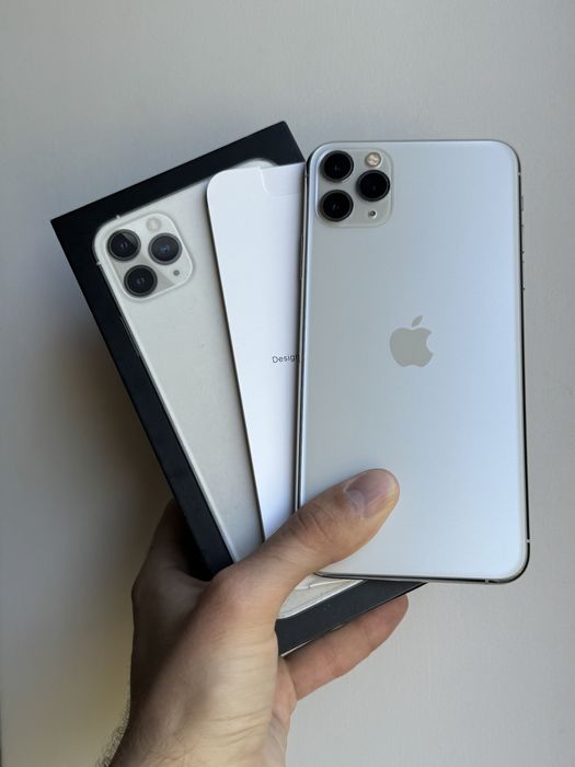 iPhone 11 Pro Max 256 Gb Silver Neverlock АКБ 89%