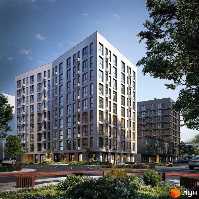 Продаж 1-кімнатної 44 м квартири в ЖК Orlan Residents / Орлан Резидентс, вул. Пластова, 4